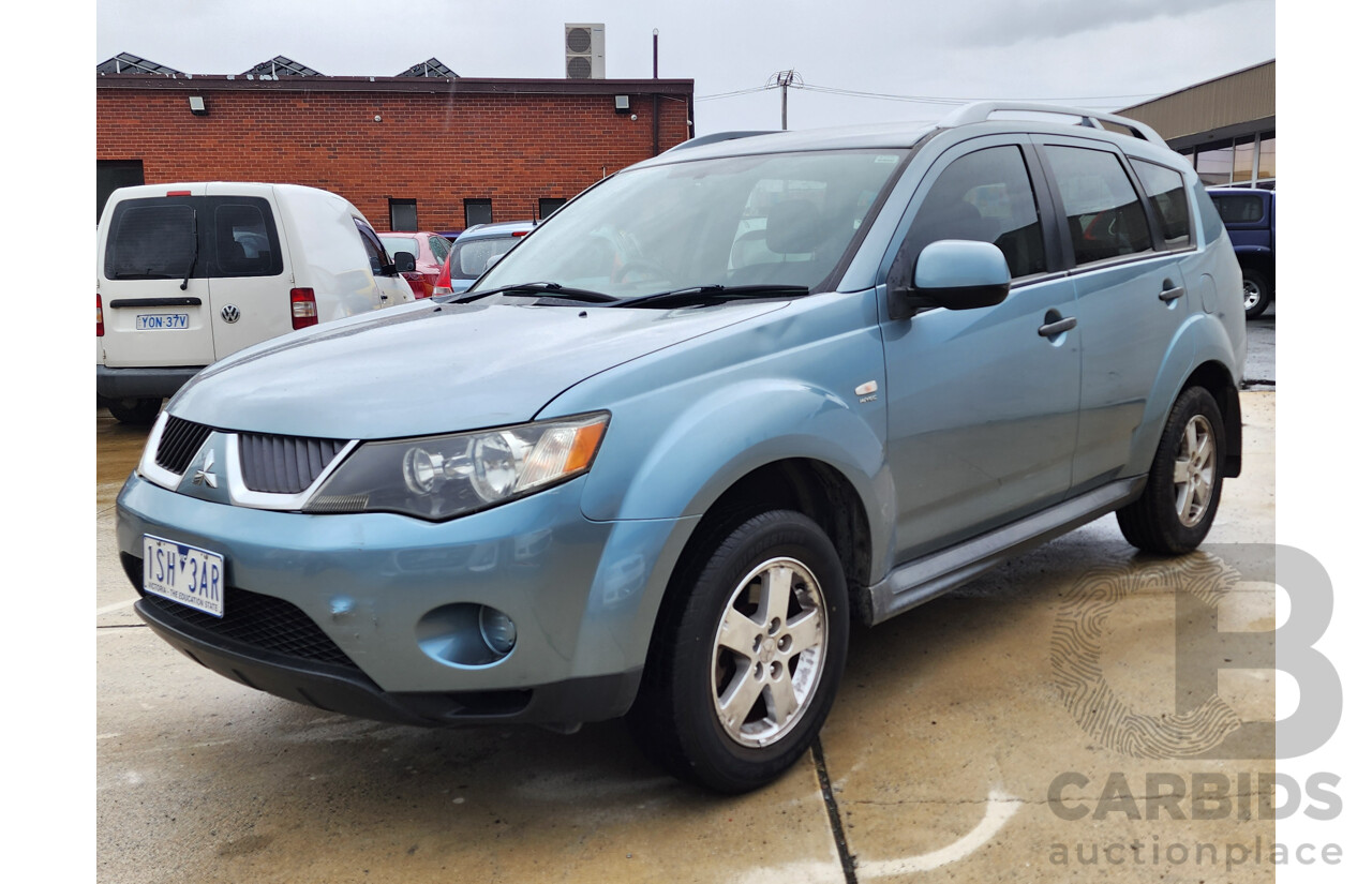 5/2009 Mitsubishi Outlander LS ZG MY09 4d Wagon Blue 2.4L