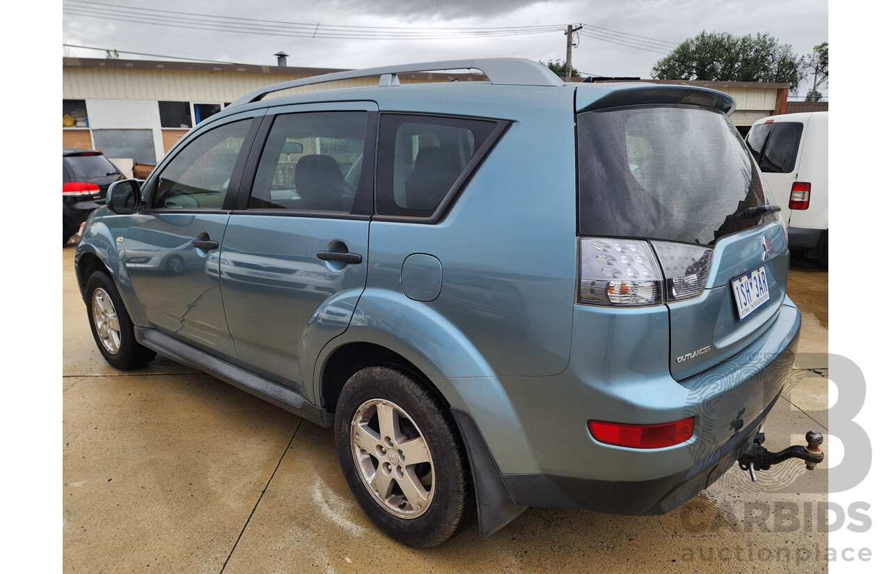 5/2009 Mitsubishi Outlander LS ZG MY09 4d Wagon Blue 2.4L