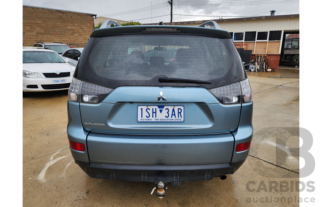 5/2009 Mitsubishi Outlander LS ZG MY09 4d Wagon Blue 2.4L