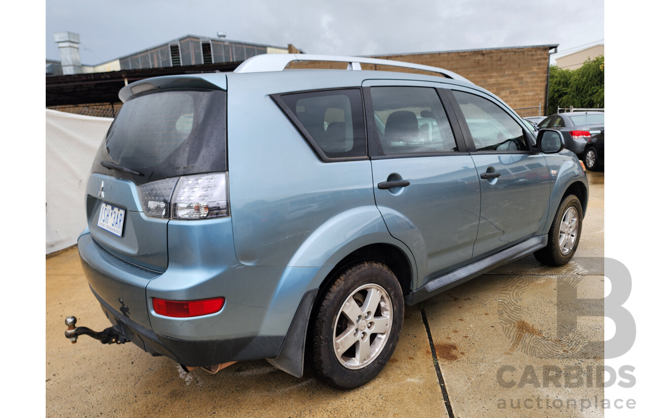 5/2009 Mitsubishi Outlander LS ZG MY09 4d Wagon Blue 2.4L