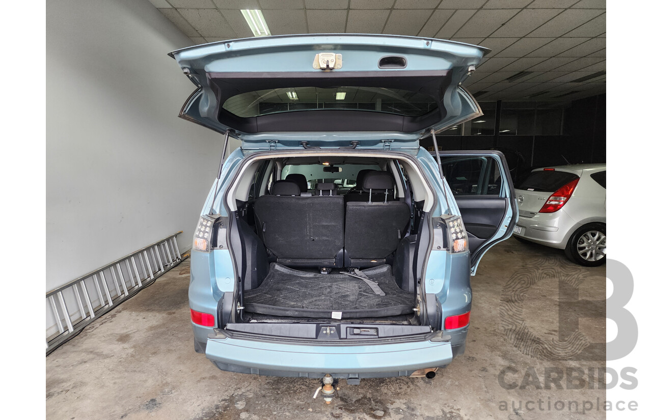 5/2009 Mitsubishi Outlander LS ZG MY09 4d Wagon Blue 2.4L