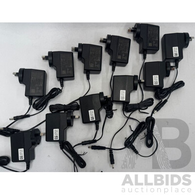 Laptop AC Adaptor 12V 2A Asian Power Devices - Lot of 11