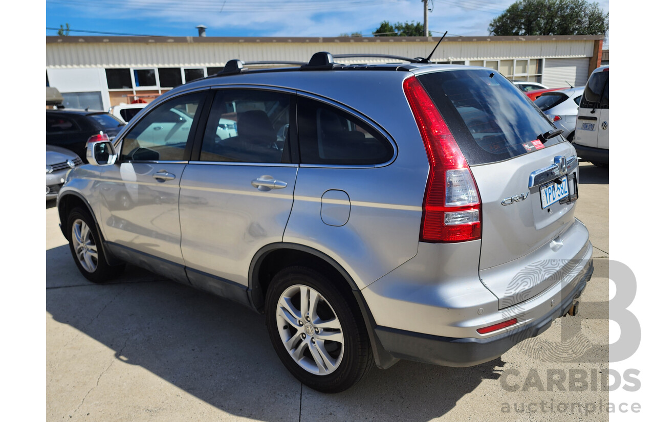 11/2011 Honda CRV (4x4) Luxury MY11 4d Wagon Silver 2.4L