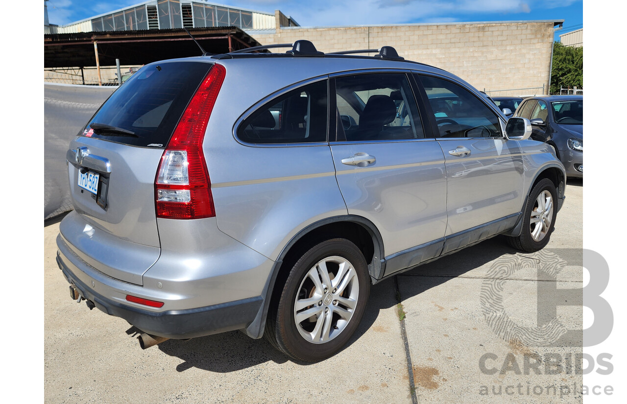 11/2011 Honda CRV (4x4) Luxury MY11 4d Wagon Silver 2.4L