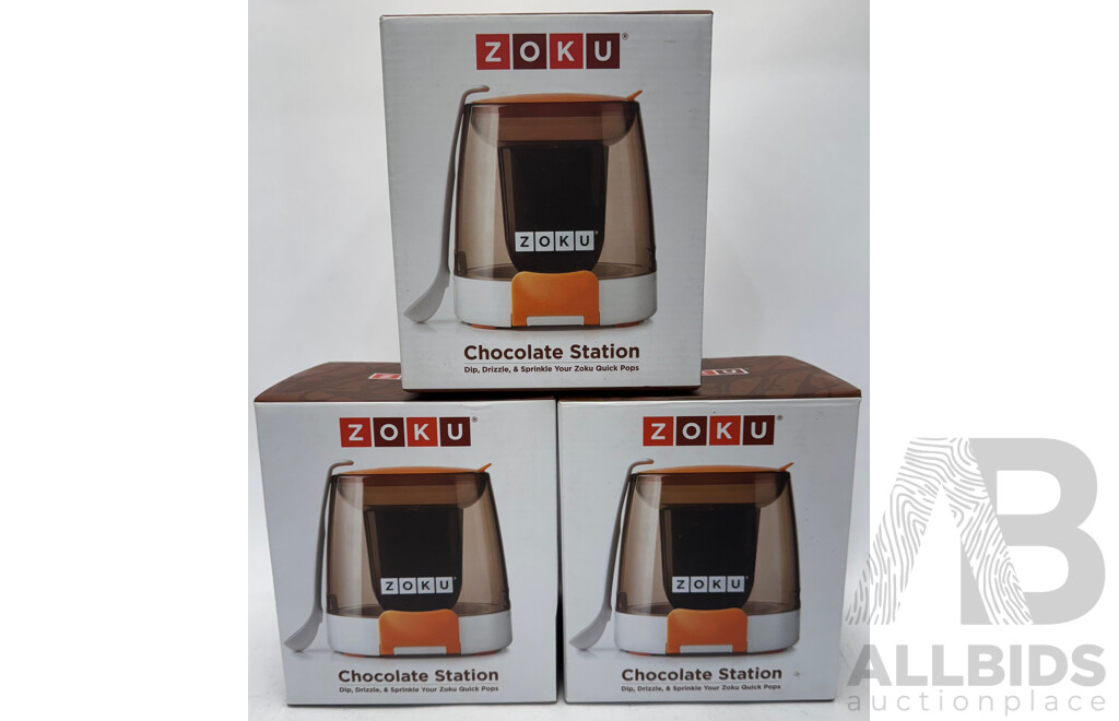 Zoku Chocolate Stations, Icy Pole Sticks and Character Kit