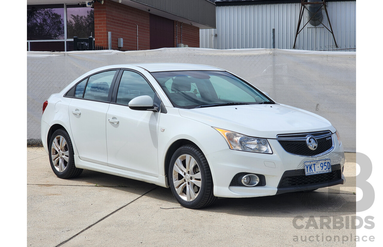 5/2013 Holden Cruze SRi JH MY13 4d Sedan White 1.4L