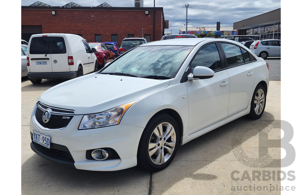 5/2013 Holden Cruze SRi JH MY13 4d Sedan White 1.4L