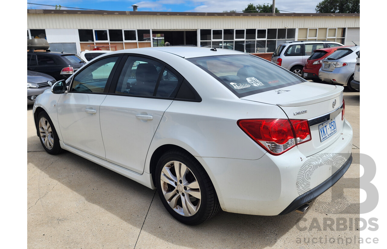 5/2013 Holden Cruze SRi JH MY13 4d Sedan White 1.4L