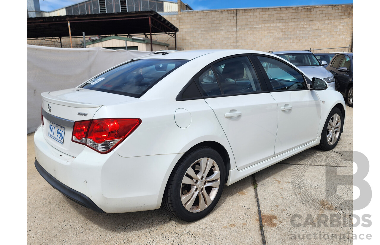 5/2013 Holden Cruze SRi JH MY13 4d Sedan White 1.4L