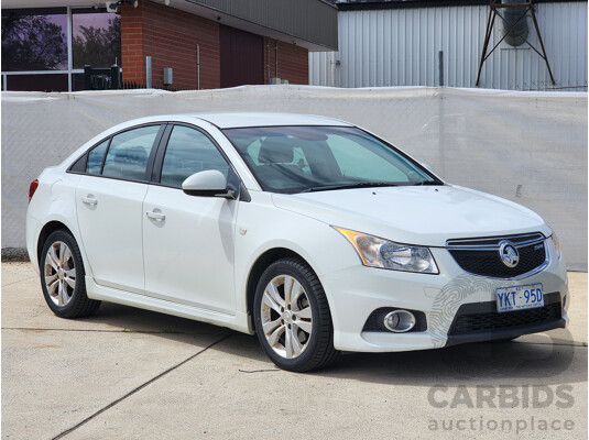 5/2013 Holden Cruze SRi JH MY13 4d Sedan White 1.4L