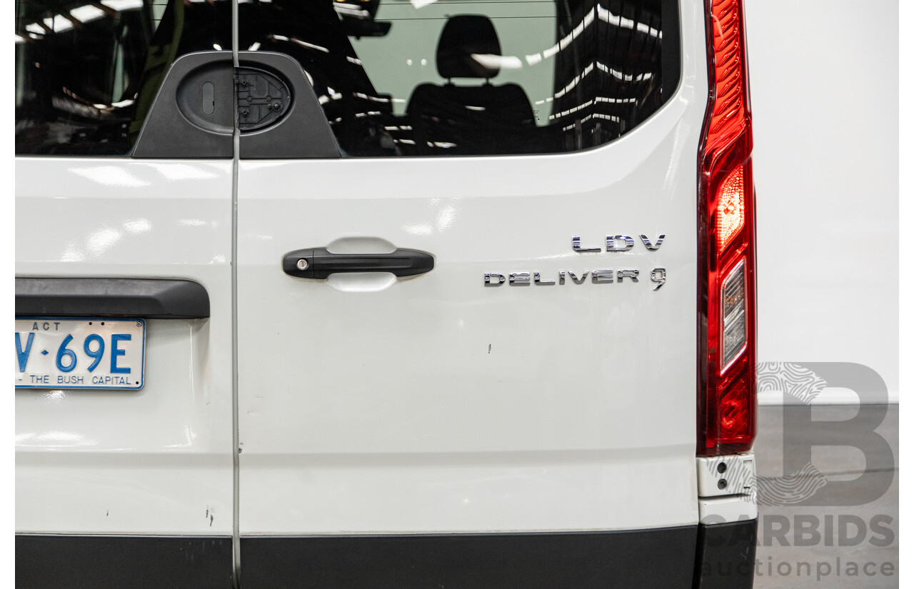 3/2021 LDV Deliver 9 LWB Van (RWD) White Turbo Diesel 2.0L