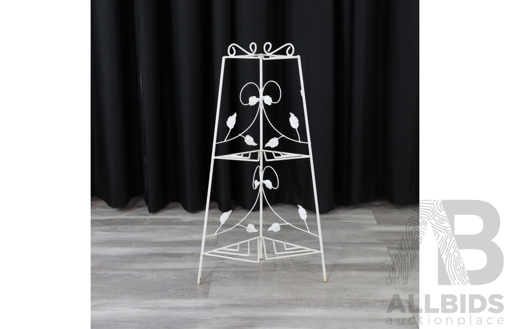 Metal Three Tier Plant Stand