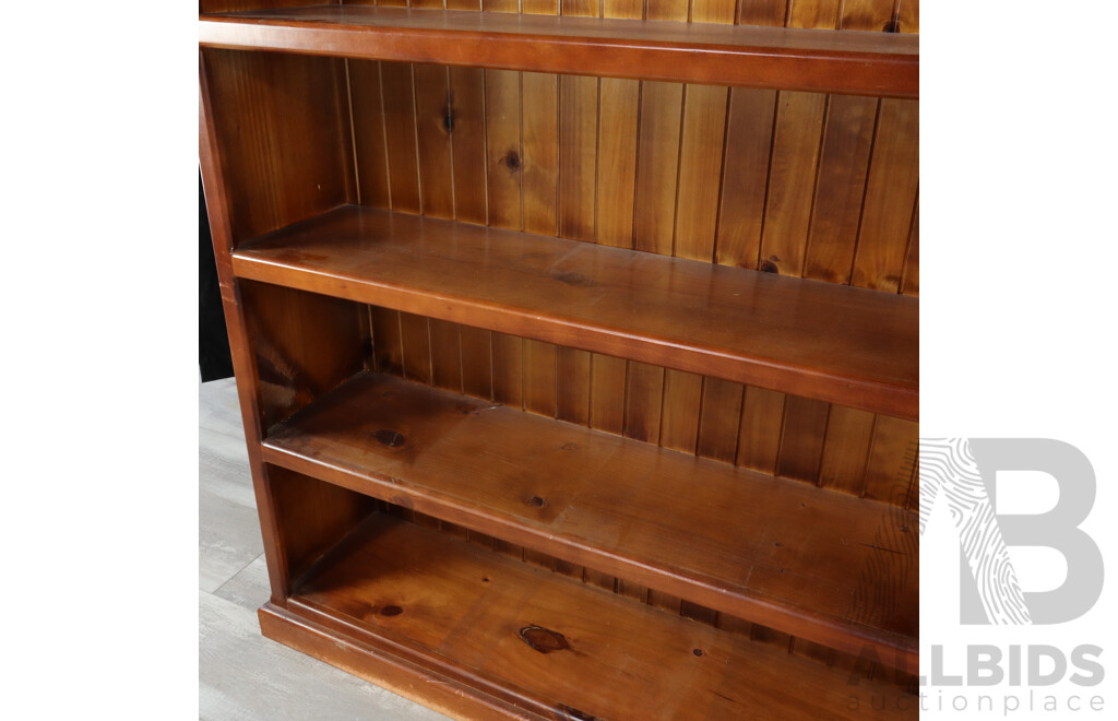 Pine Open Bookcase