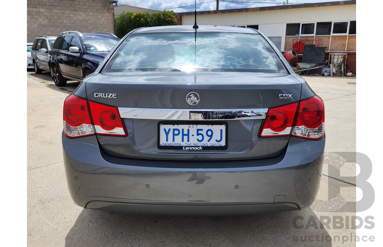 2/2010 Holden Cruze CDX JG 4d Sedan Grey 1.8L