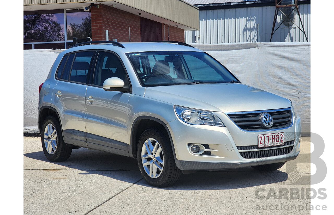 7/2008 Volkswagen Tiguan 2.0 TDI 5NC 4d Wagon Silver 2.0L