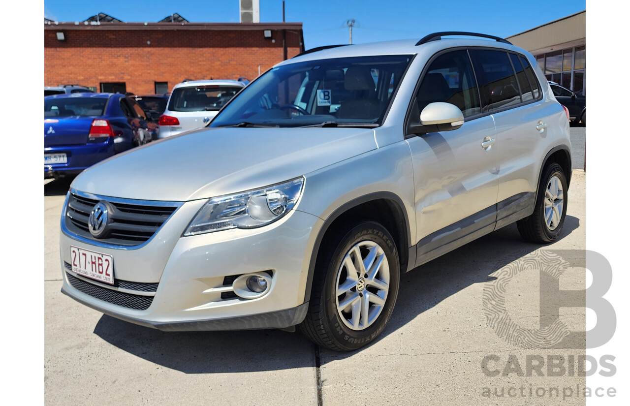 7/2008 Volkswagen Tiguan 2.0 TDI 5NC 4d Wagon Silver 2.0L