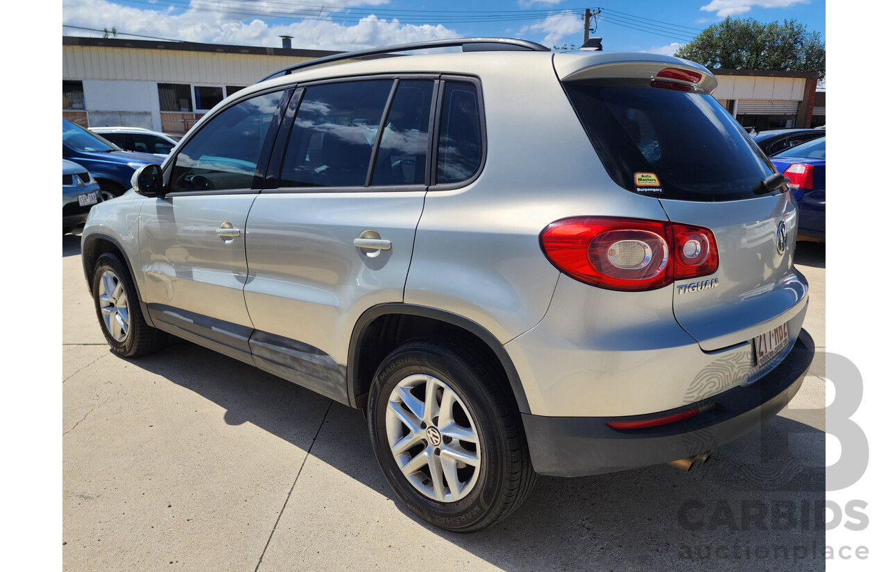 7/2008 Volkswagen Tiguan 2.0 TDI 5NC 4d Wagon Silver 2.0L