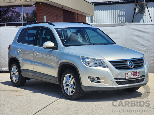 7/2008 Volkswagen Tiguan 2.0 TDI 5NC 4d Wagon Silver 2.0L