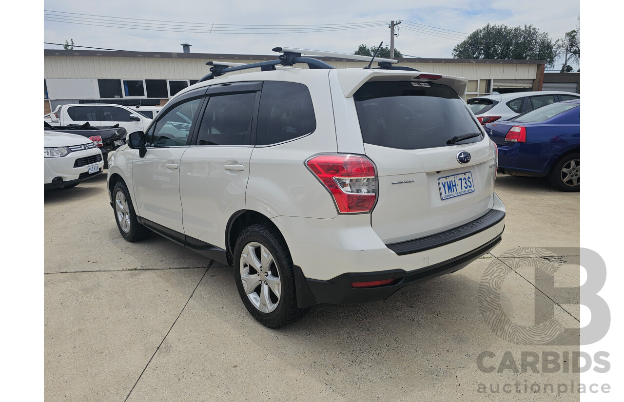 4/2013 Subaru Forester 2.0i-L MY13 4d Wagon Pearl White 2.0L