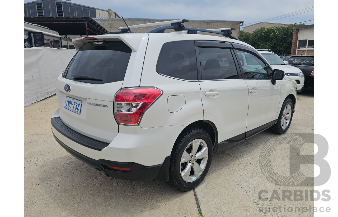 4/2013 Subaru Forester 2.0i-L MY13 4d Wagon Pearl White 2.0L