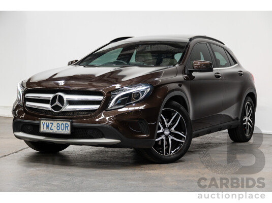 05/2016 Mercedes-Benz Gla 180 (FWD) X156 MY16 4D Wagon Orient Brown Metallic Turbo 1.6L