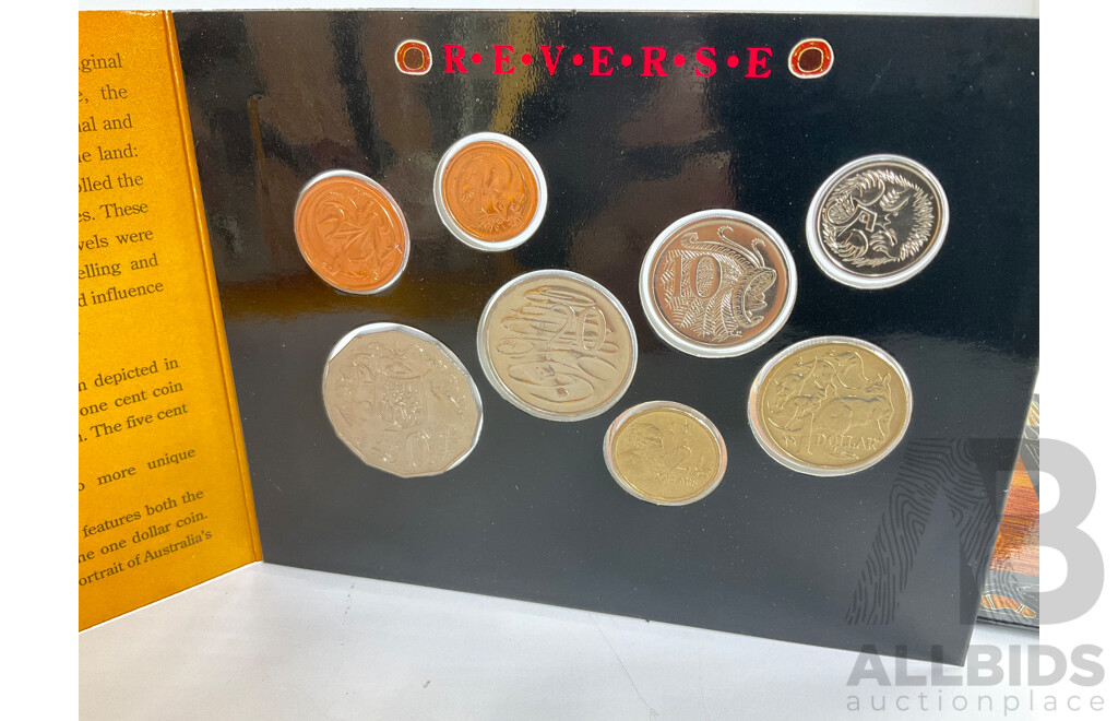 Australian RAM 1990 Eight UNC Coin Set