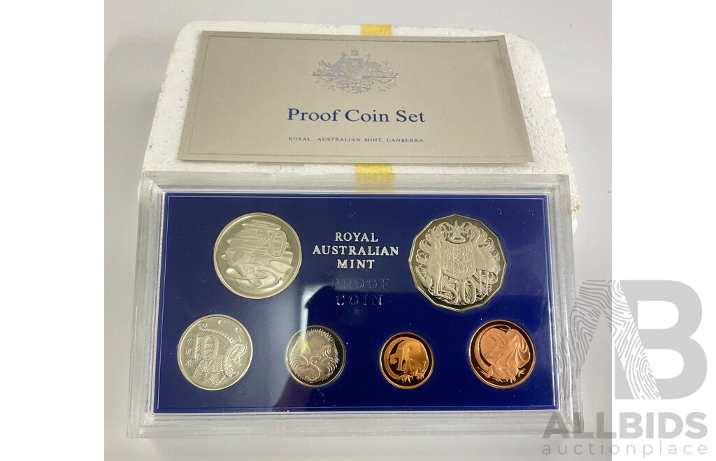 Australian RAM 1981 Six Proof Coin Set