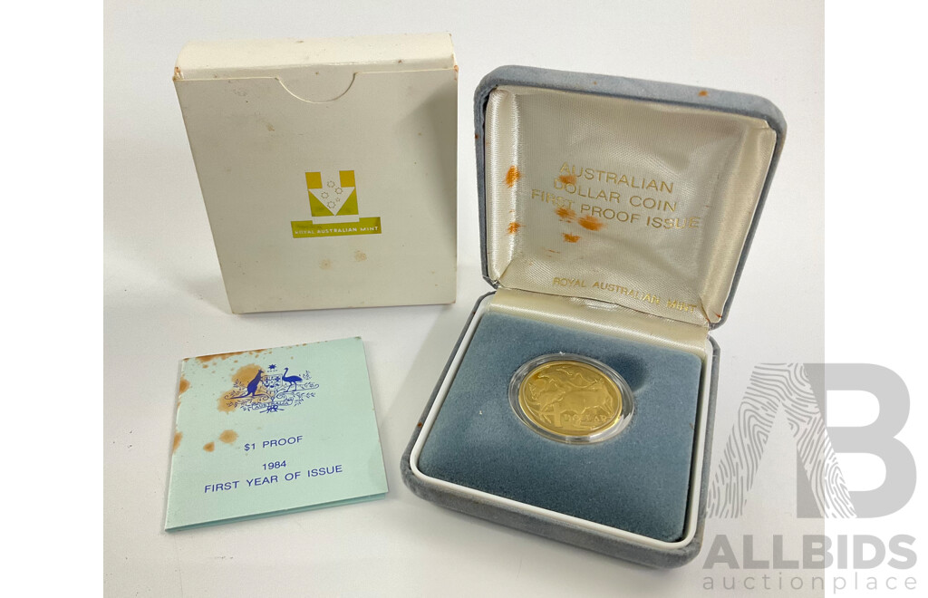 Australian RAM 1984 One Dollar Proof Coin, First Year Issue