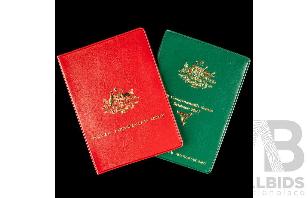Australian RAM 1980 and 1982 UNC Coins Set