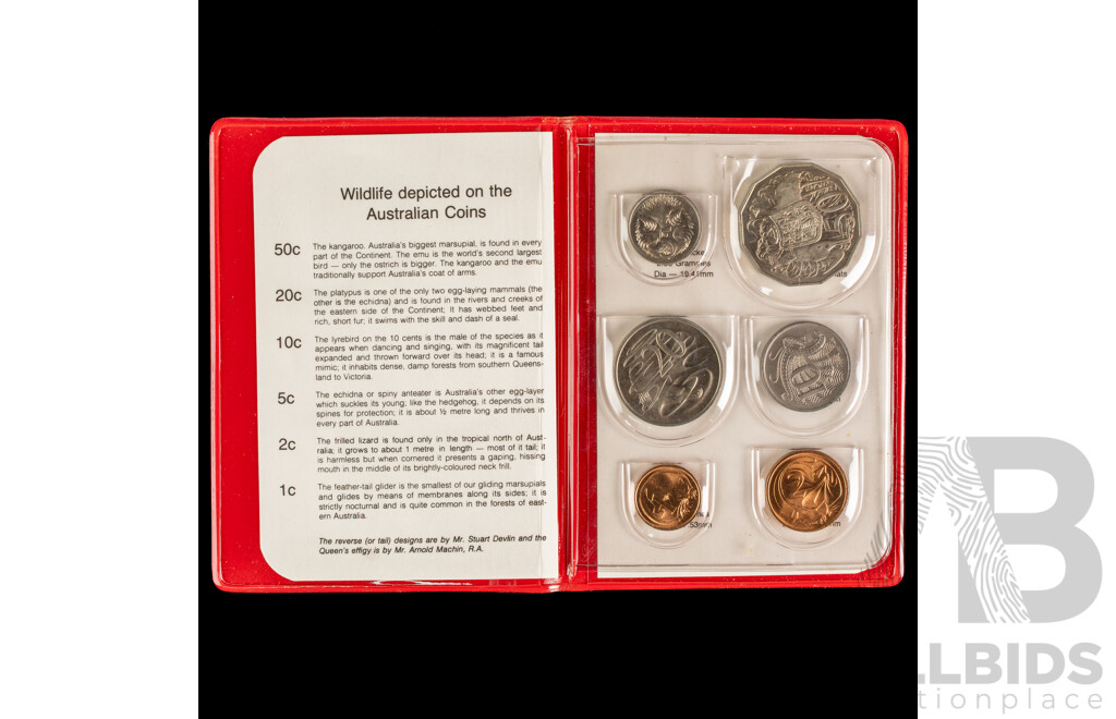 Australian RAM 1980 and 1982 UNC Coins Set