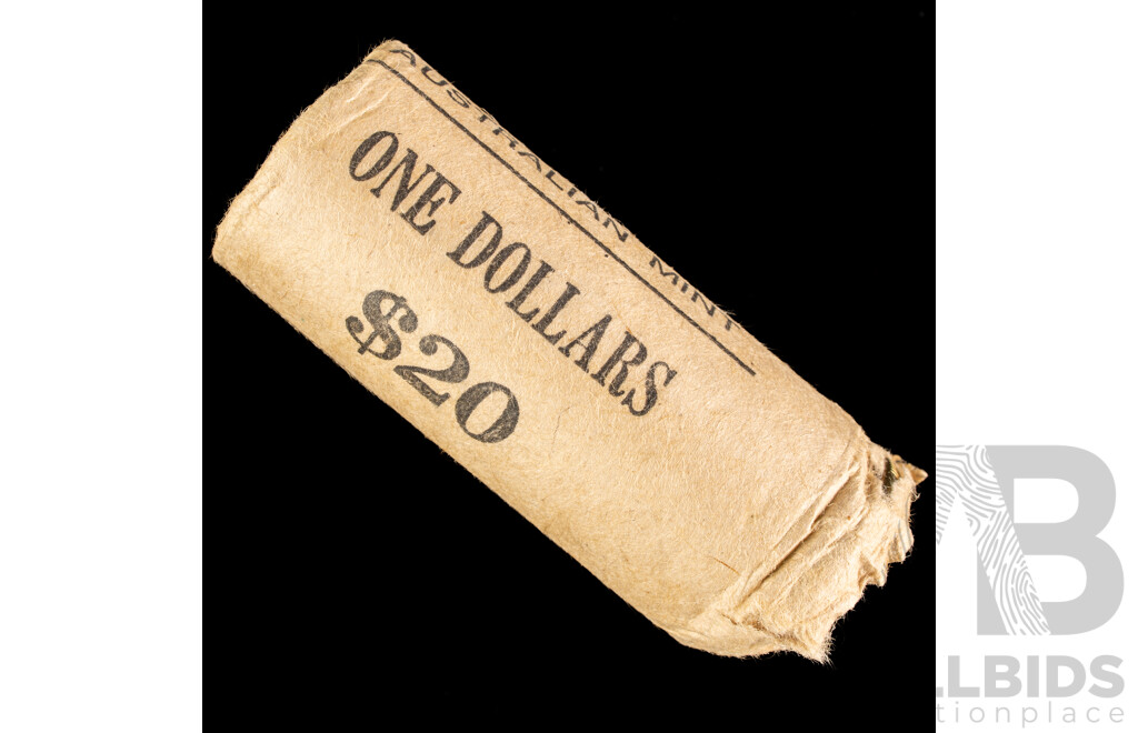Australian RAM 1985 UNC One Dollar Coin Roll