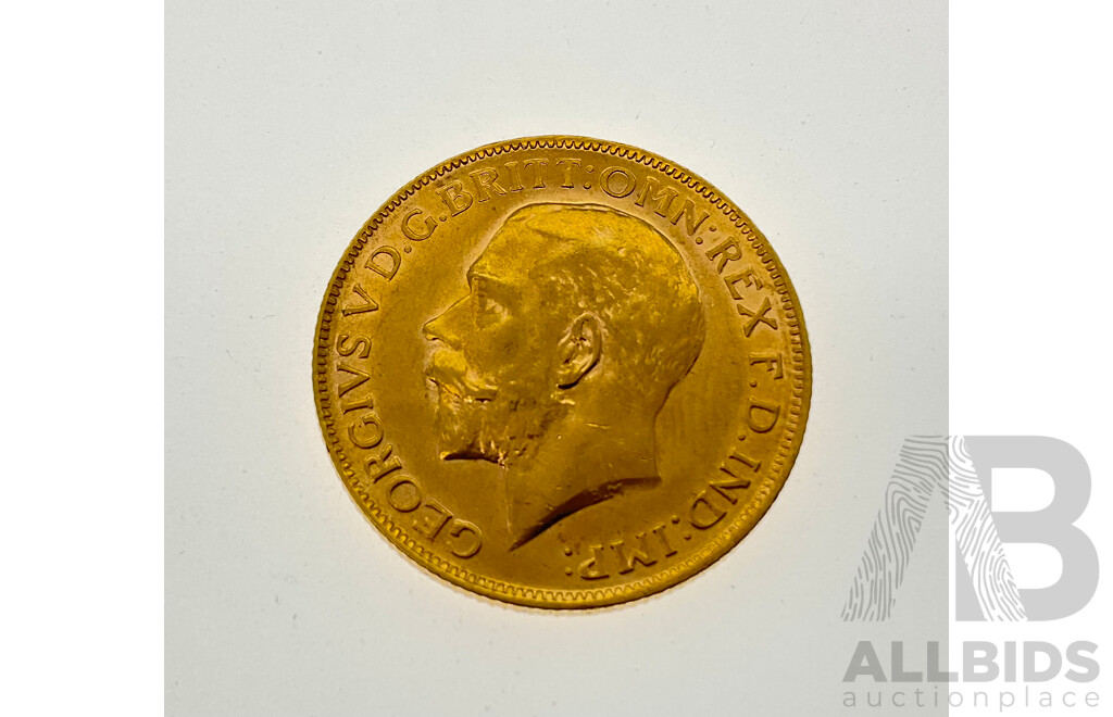 Australian 1914 Gold Sovereign, Perth Mint