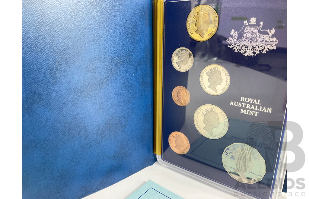 Australian RAM 1986 Seven Proof Coin Set