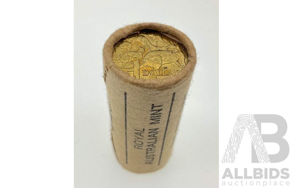 Australian RAM 1984 One Dollar Coin Roll, First Year Issue