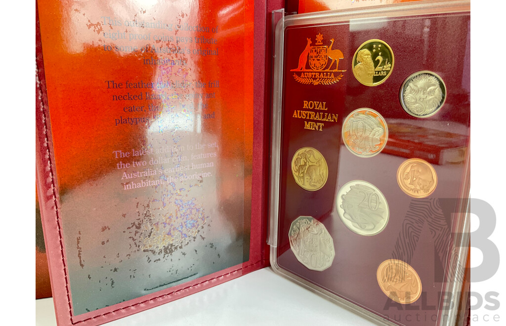 Australian RAM 1989 Eight Proof Coin Set