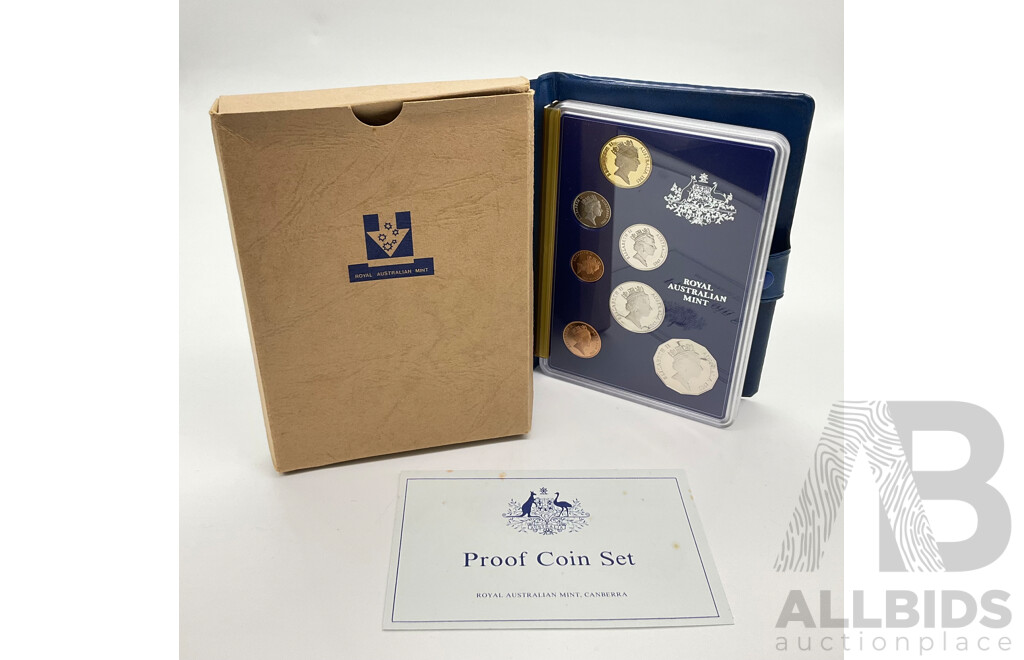 Australian RAM 1985 Seven Proof Coin Set