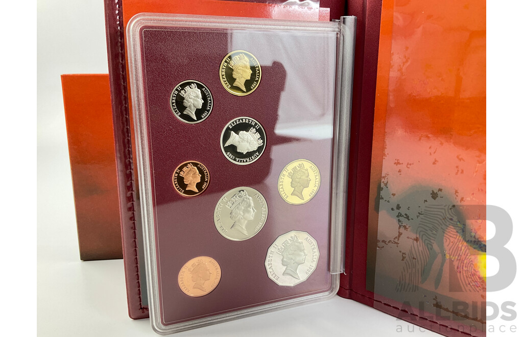 Australian RAM 1989 Eight Proof Coin Set