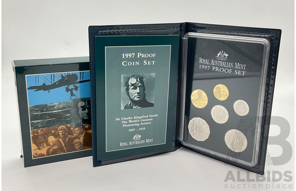 Australian RAM 1997 Six Proof Coin Set with