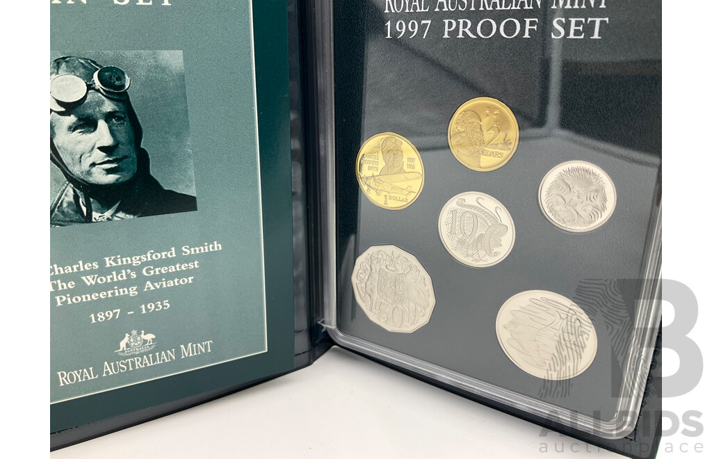 Australian RAM 1997 Six Proof Coin Set with