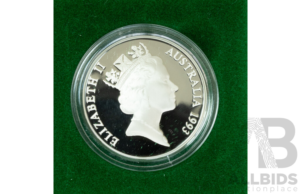 Australian RAM 1993 Silver Proof Ten Dollar Coin, State Series, Australian Capital Territory .925