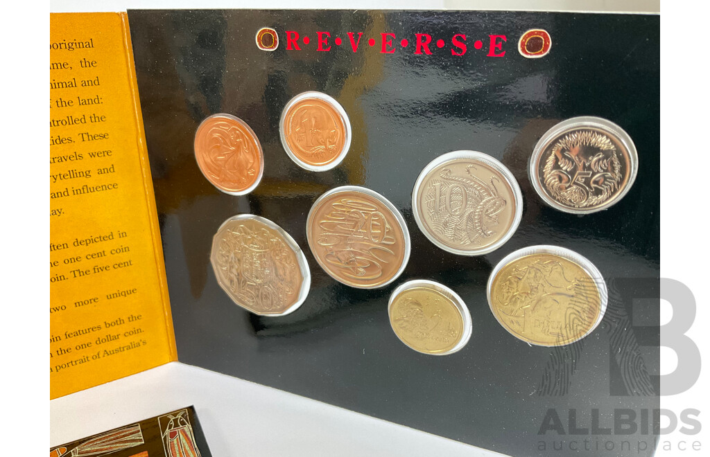 Australian RAM 1990 Eight UNC Coin Set