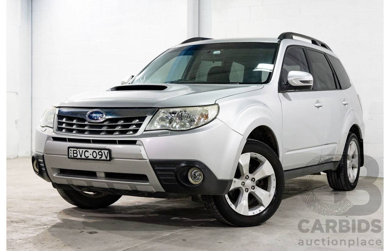 11/2011 Subaru Forester XT MY11 4d Wagon Spark Silver Metallic Turbo 2.5L