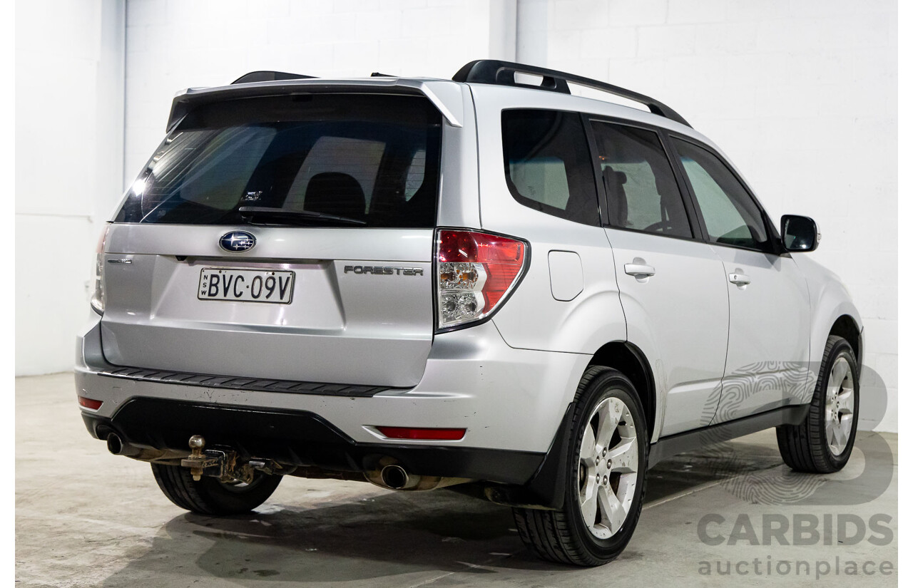 11/2011 Subaru Forester XT MY11 4d Wagon Spark Silver Metallic Turbo 2.5L