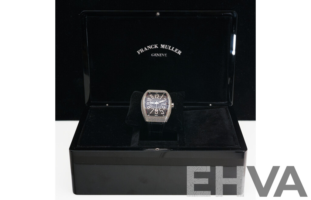 Franck Muller Vanguard V45 Black Diamond