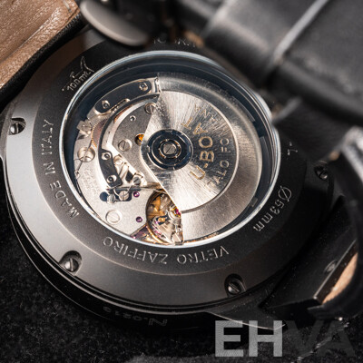 U-Boat 53mm Classico Lefty Black Carbon Fiber, Model 2277