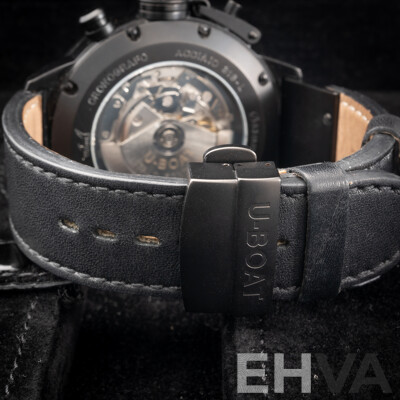 U-Boat 53mm Classico Lefty Black Carbon Fiber, Model 2277
