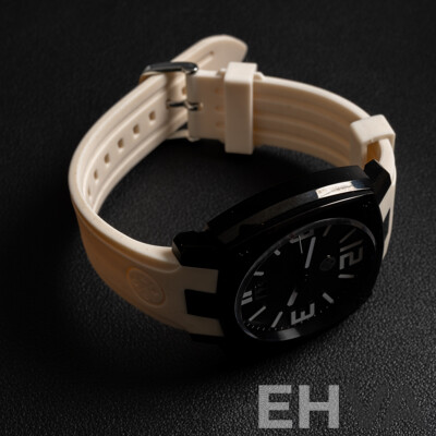 Sam & Rod Time Collection Iconic42 No. 03037, 40mm, Black & White