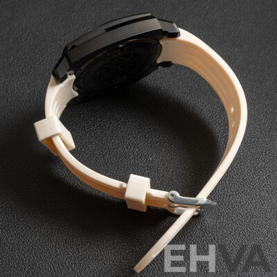 Sam & Rod Time Collection Iconic42 No. 03037, 40mm, Black & White