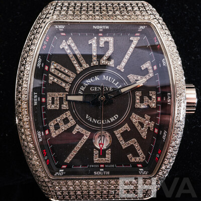 Franck Muller Vanguard V45 Black Diamond