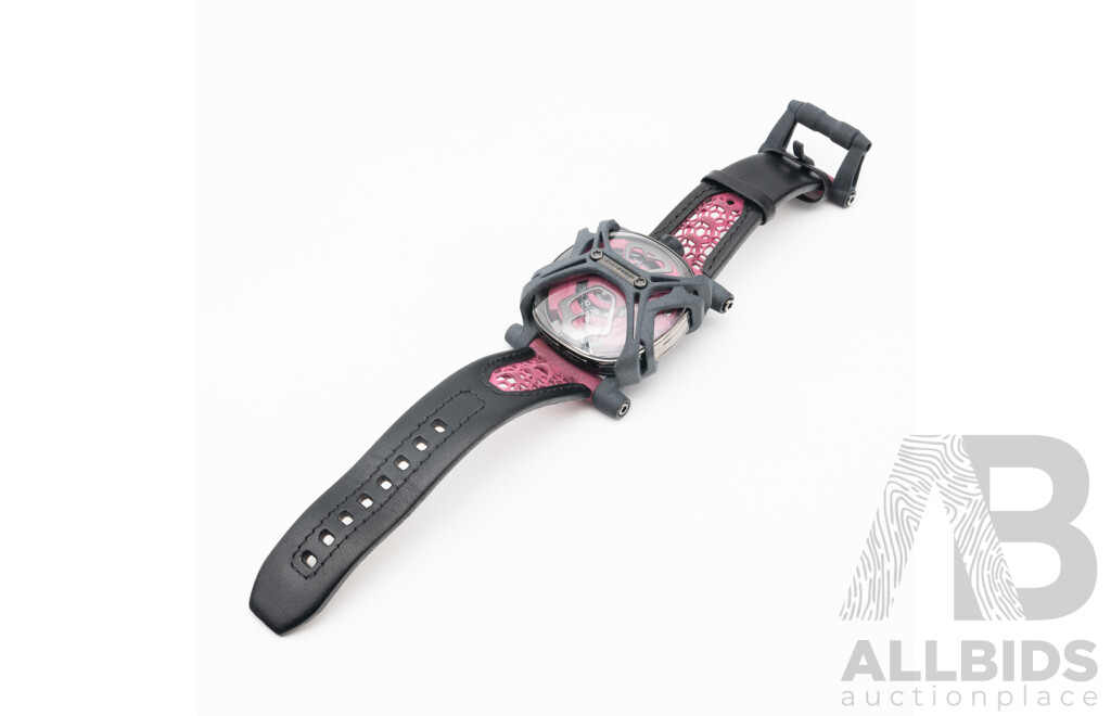 SEVENFRIDAY 45mm FreeDb Pink, Model FDB/02